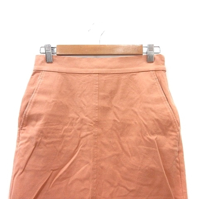 SLOBE IENA(スローブイエナ)のスローブ イエナ タイトスカート ミモレ ロング 38 オレンジ レディースのスカート(ロングスカート)の商品写真
