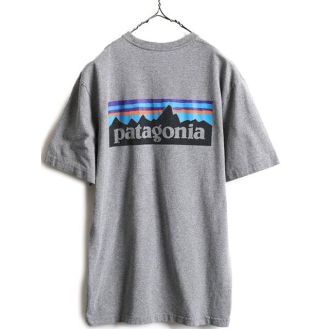 patagonia(パタゴニア)の19年製 パタゴニア プリント半袖 Tシャツ S アウトドア フィッツロイ 杢灰 メンズのトップス(Tシャツ/カットソー(半袖/袖なし))の商品写真