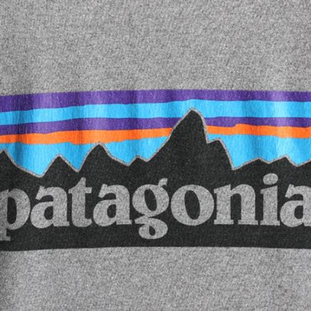 patagonia(パタゴニア)の19年製 パタゴニア プリント半袖 Tシャツ S アウトドア フィッツロイ 杢灰 メンズのトップス(Tシャツ/カットソー(半袖/袖なし))の商品写真