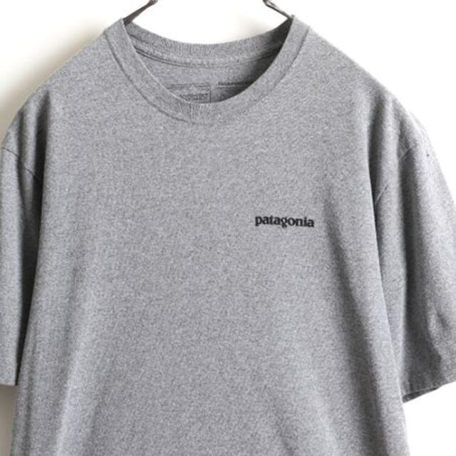 patagonia(パタゴニア)の19年製 パタゴニア プリント半袖 Tシャツ S アウトドア フィッツロイ 杢灰 メンズのトップス(Tシャツ/カットソー(半袖/袖なし))の商品写真