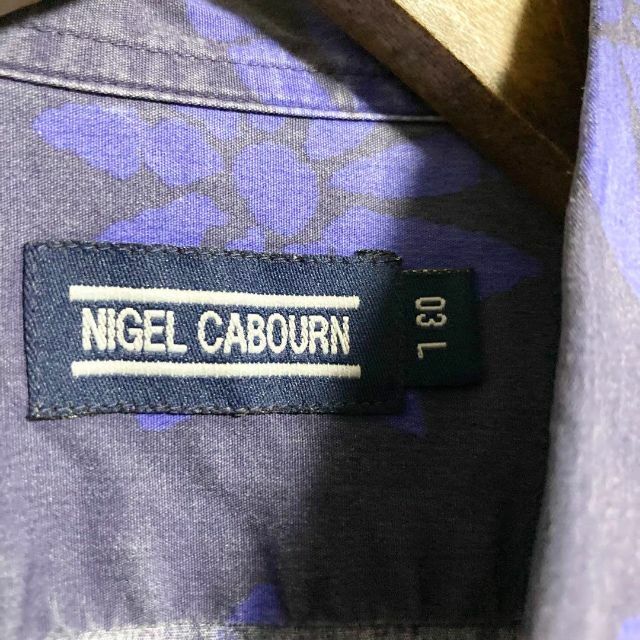 Nigel Cabourn(ナイジェルケーボン)の旧タグLサイズ！NIGEL CABOURN 花柄シャツ メンズのトップス(シャツ)の商品写真