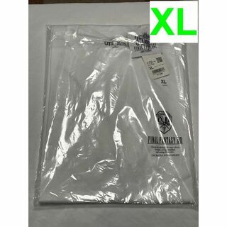 ユニクロ(UNIQLO)の【XL】(白)FF13 ユニクロ ファイナルファンタジー コラボ(Tシャツ/カットソー(半袖/袖なし))
