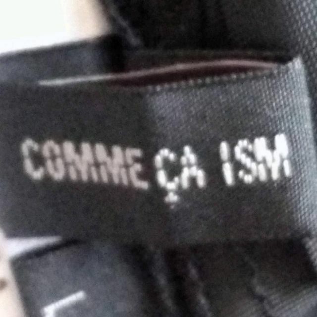 COMME CA ISM(コムサイズム)のCOMME CA ISM　ノースリーブ　ロングワンピース　ブラック　シャーリング レディースのワンピース(ロングワンピース/マキシワンピース)の商品写真