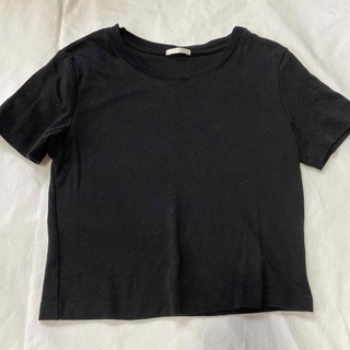 ジーユー(GU)のGU クロップド丈トップス(Tシャツ(半袖/袖なし))
