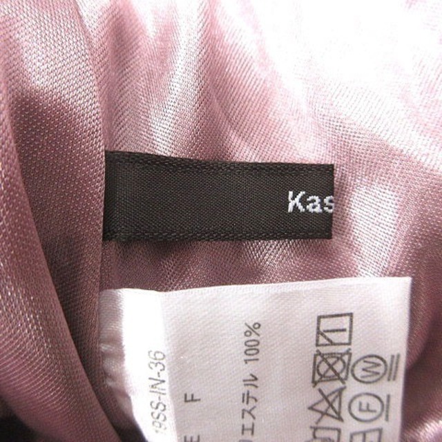 Kastane(カスタネ)のカスタネ フレアスカート ロング 花柄 ウエストマーク F ピンク カーキ レディースのスカート(ロングスカート)の商品写真