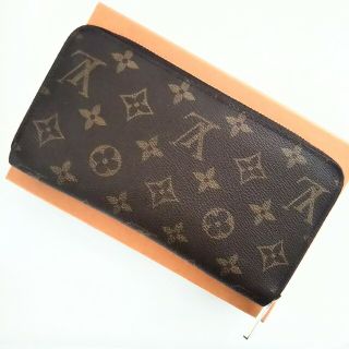 ルイヴィトン(LOUIS VUITTON)の【美品】ルイヴィトン　モノグラム ジッピーウォレット ラウンドファスナー(長財布)