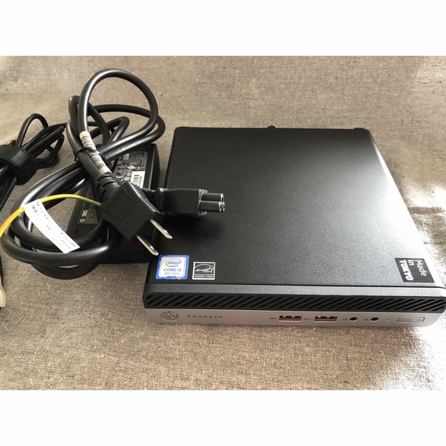 PC/タブレットPRODESK400 G4 i3/8GB/HDD500GB