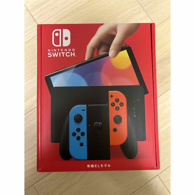 Nintendo Switch（有機ELモデル） ネオンブルー/レッド新品未開封家庭用ゲーム機本体