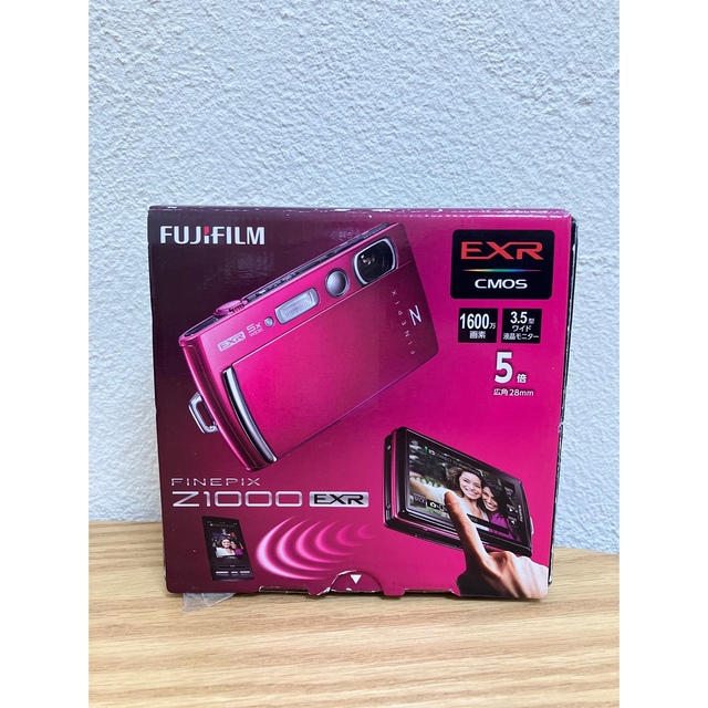 富士フイルム(フジフイルム)のFUJI FILM FinePix Z1100EXR CORAL PINK コン スマホ/家電/カメラのカメラ(コンパクトデジタルカメラ)の商品写真