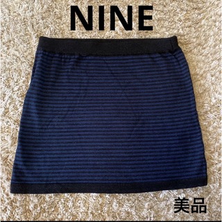 ナイン(NINE)のNINE ナイン ミニスカート　フリーサイズ　美品(ミニスカート)