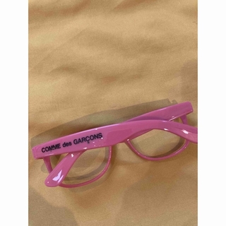コムデギャルソン(COMME des GARCONS)のギャルソン　非売品　メガネ　ピンク(サングラス/メガネ)
