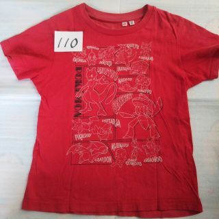 ユニクロ(UNIQLO)のユニクロ 110cmポケモンTシャツ(Tシャツ/カットソー)