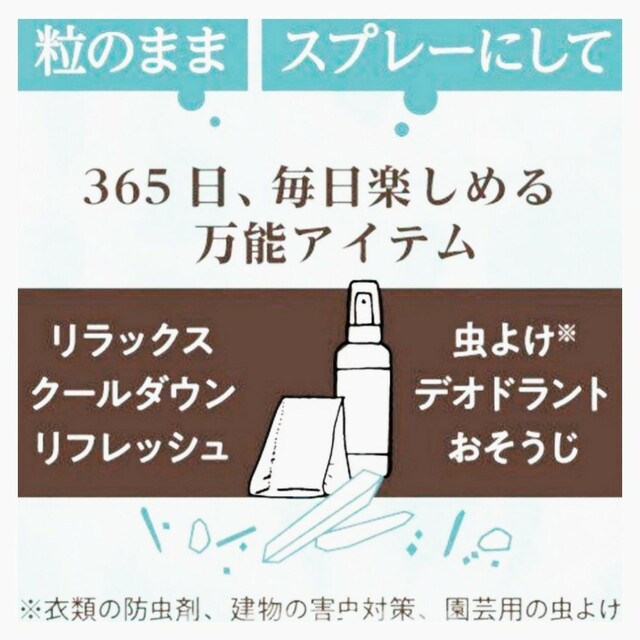 ハッカ結晶 はっか 薄荷脳 天然薄荷 lメントール ハッカ油 コスメ/美容のリラクゼーション(エッセンシャルオイル（精油）)の商品写真