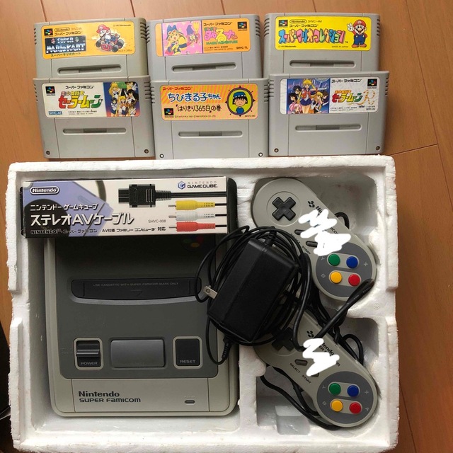 スーパーファミコン本体　カセット　Nintendo SHVC-001