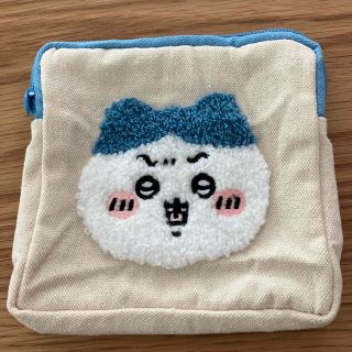 チイカワ(ちいかわ)のちいかわ　モコモコポーチ(キャラクターグッズ)