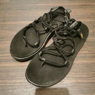 テバ(Teva)のTeva VOYA INFINITY ブラック 黒(サンダル)