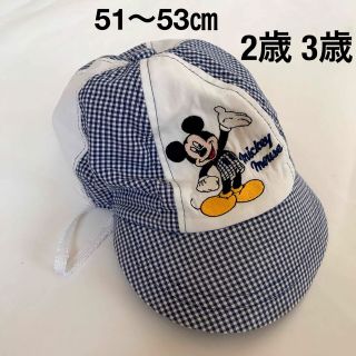 ディズニー(Disney)のディズニー　ベビー　帽子　2歳　3歳　美品(帽子)