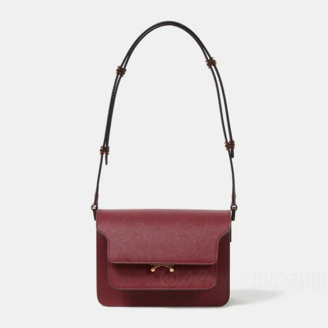 訳あり商品】マルニ MARNI トランク バッグ TRUNK SHOULDER BAG レザー