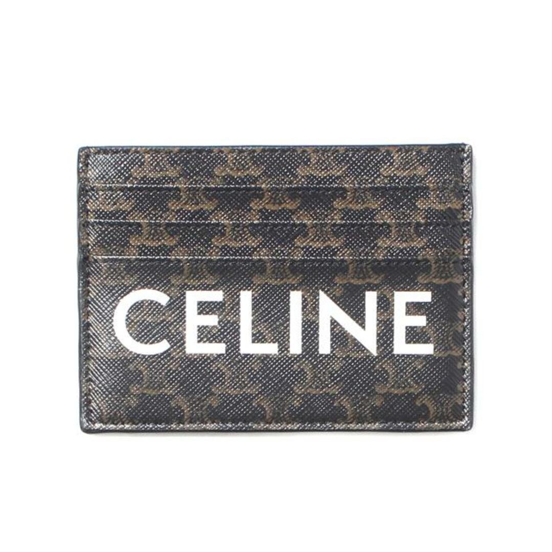 【新品未使用】 CELINE セリーヌ ブラック カードケース カードホルダー 10D792CQ4