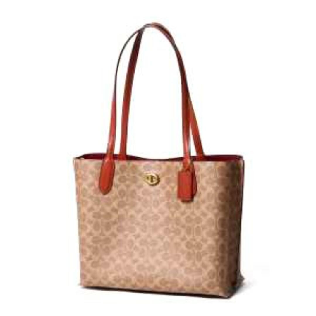 【新品未使用】 COACH コーチ バッグ トートバッグ ベージュ 大容量 SIGNATURE WILLW TOTE C0693