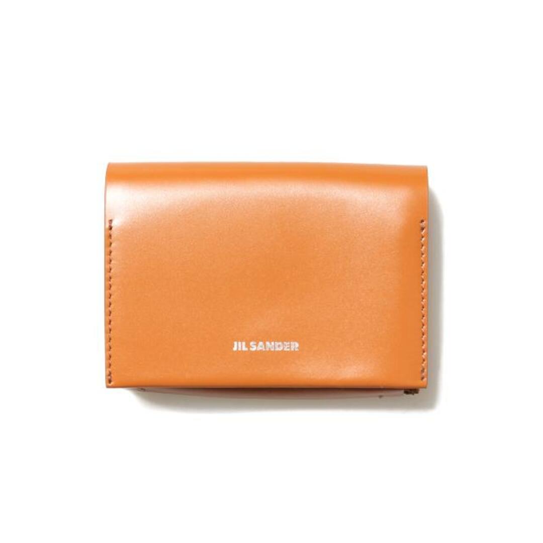 【新品未使用】 JIL SANDER ジルサンダー カードケース ORIGAMI CARD HOLDER レザー ブラウン JSPT840113-WTS00083N