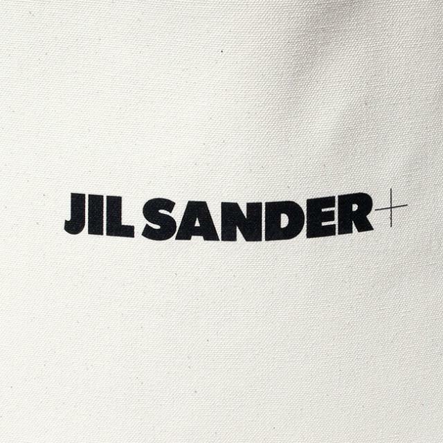 【新品未使用】 JIL SANDER ジルサンダー トートバッグ ロゴ レザー キャンバス ポーチ付 JPPU852028-WUB69166