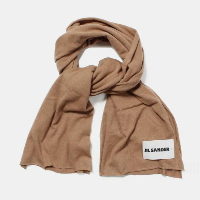 【新品未使用】 JIL SANDER ジルサンダー ストール マフラー ベージュ ECO CASHMERE SCARF J40TE0005-J13204