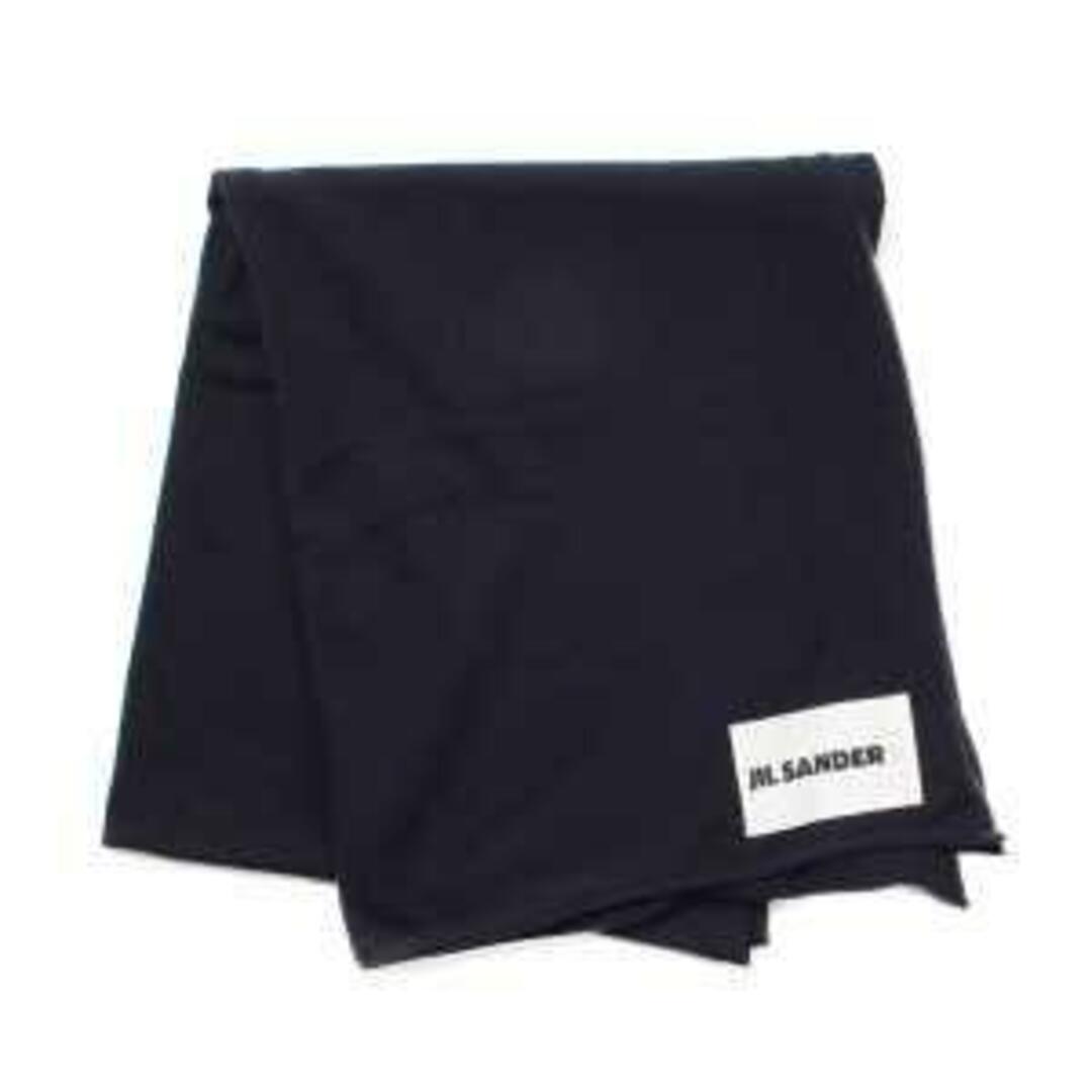 サイズ単位【新品未使用】 JIL SANDER ジルサンダー ストール マフラー ネイビー ECO CASHMERE SCARF J40TE0005-J13204