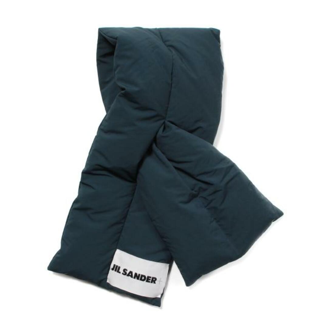 【新品未使用】 JIL SANDER ジルサンダー ダウン スヌード グリーン WORM FILL DOWN SCARF J40TE0002-J70008 ダークグリーン