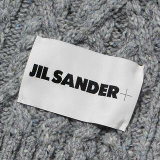 【新品未使用】 JIL SANDER ジルサンダー マフラー ホワイト CHUNKY MERINO CABLE KNIT SCARF J40TE0007-J14522 【WHITE】