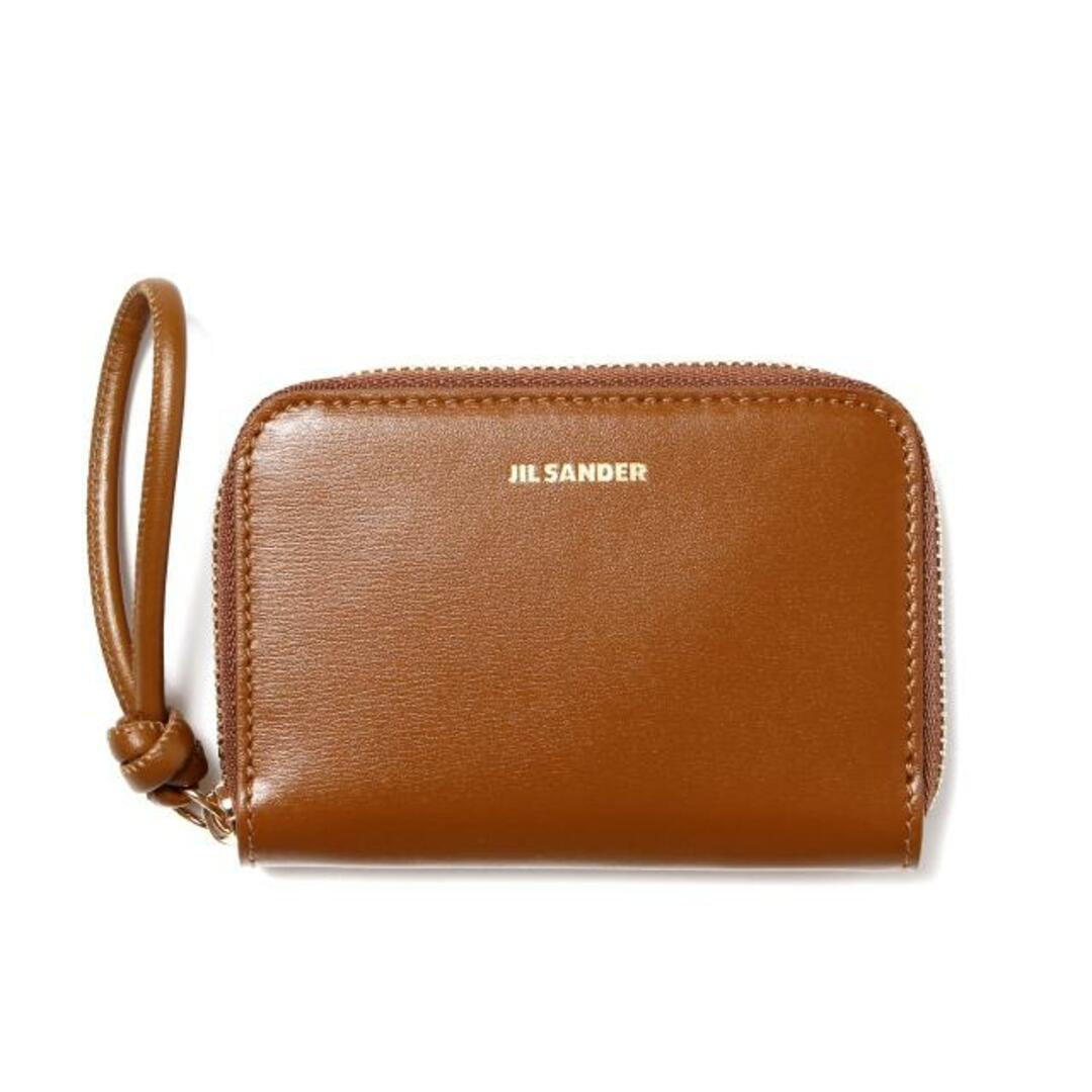 【新品未使用】 JIL SANDER ジルサンダー ENVELOPE CARD HOLDE エンベロープカードホルダー フラグメントケース カードウォレット レザー J07UI0004P4841 【ACORN】