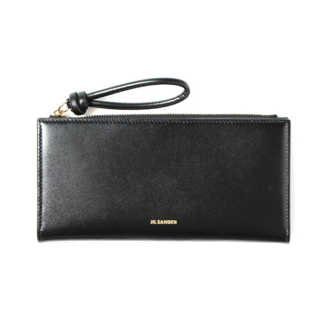 【新品未使用】 JIL SANDER ジルサンダー SINGLE PRACTICAL WALLET シングルプラクティカルウォレット 長財布 レザー J07UI0008P4841 【BLACK】カラーBLACK