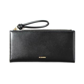 ジルサンダー(Jil Sander)の【新品未使用】 JIL SANDER ジルサンダー SINGLE PRACTICAL WALLET シングルプラクティカルウォレット 長財布 レザー J07UI0008P4841 【BLACK】(長財布)