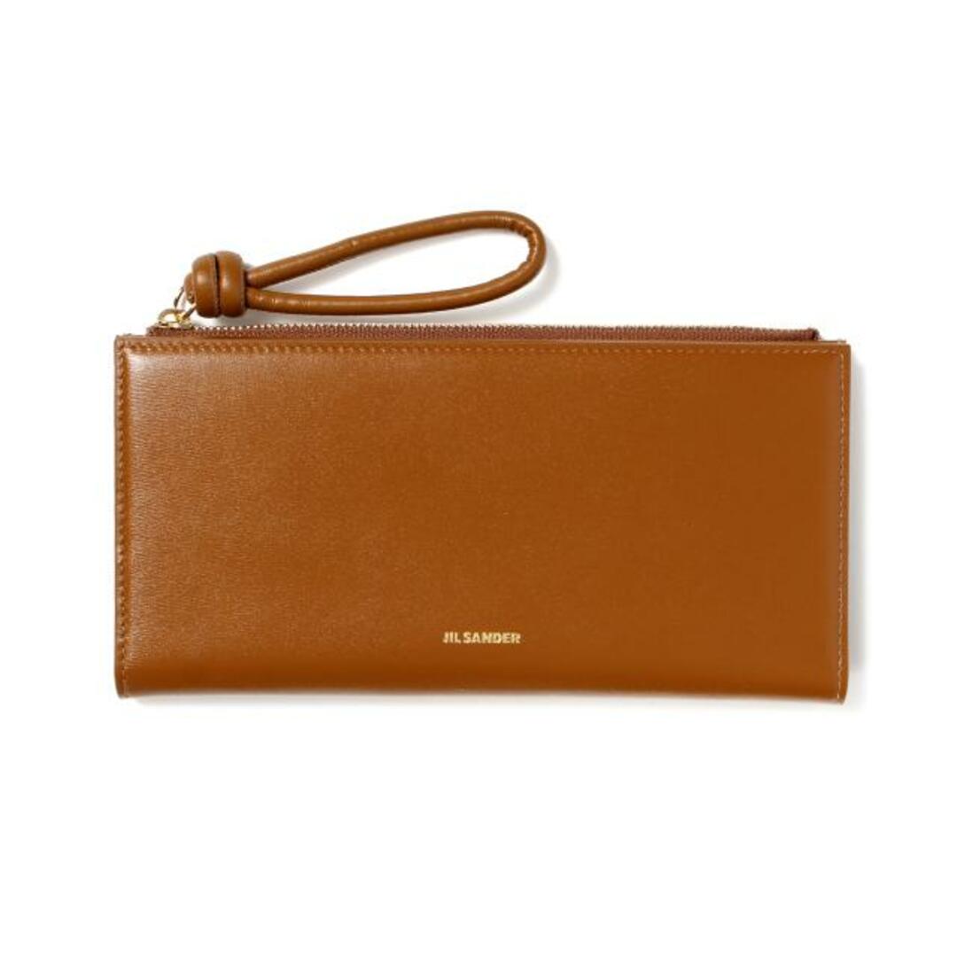 【新品未使用】 JIL SANDER ジルサンダー SINGLE PRACTICAL WALLET シングルプラクティカルウォレット 長財布 レザー J07UI0008P4841 【ACORN】