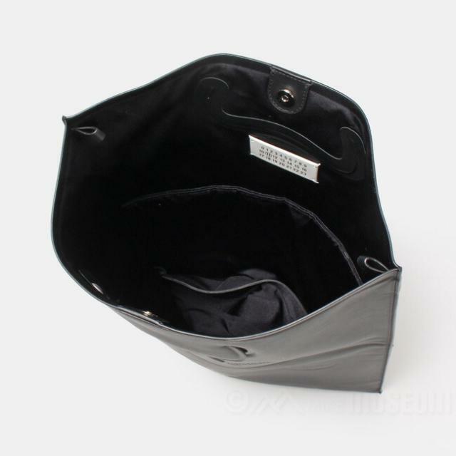 【美品】Maison Margiela クラッチバッグ レザー ホワイト