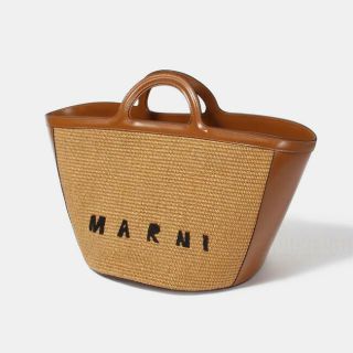 マルニ(Marni)のマルニ MARNI かご バッグ レディース TROPICALIA LARGE コットン ナイロン レザー RAW SIENNA BMMP0069Q0-P3860(トートバッグ)