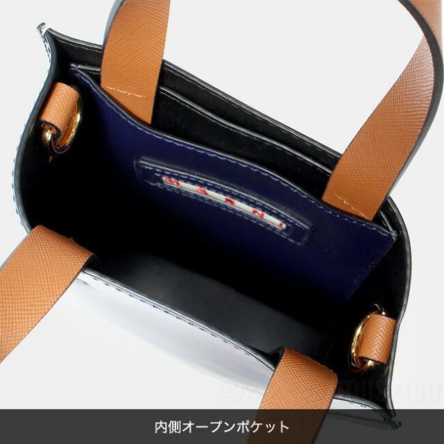 【新品未使用】 MARNI マルニ ハンドバッグ ショルダーバッグ レザー MUSEO BAG NANO SHMP0050Y3LV639 8