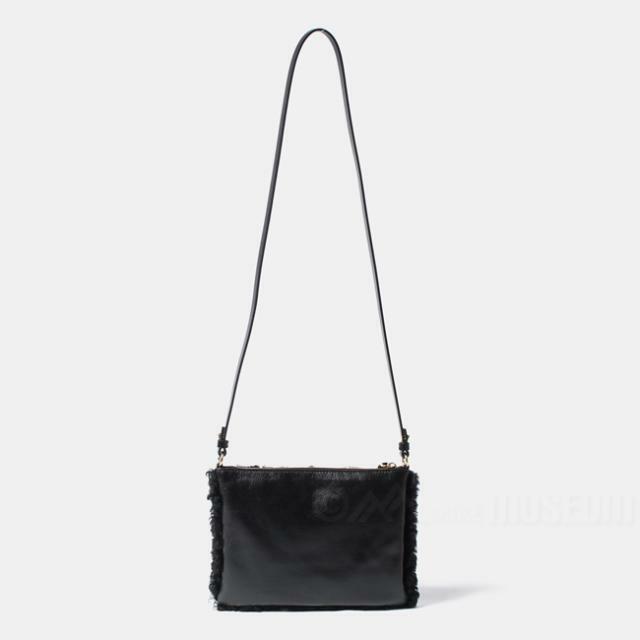 【新品未使用】 MARNI マルニ バッグ ショルダーバッグ ブラック ボア POCHETTE W/STRAP PHMO0011L0LM071 4