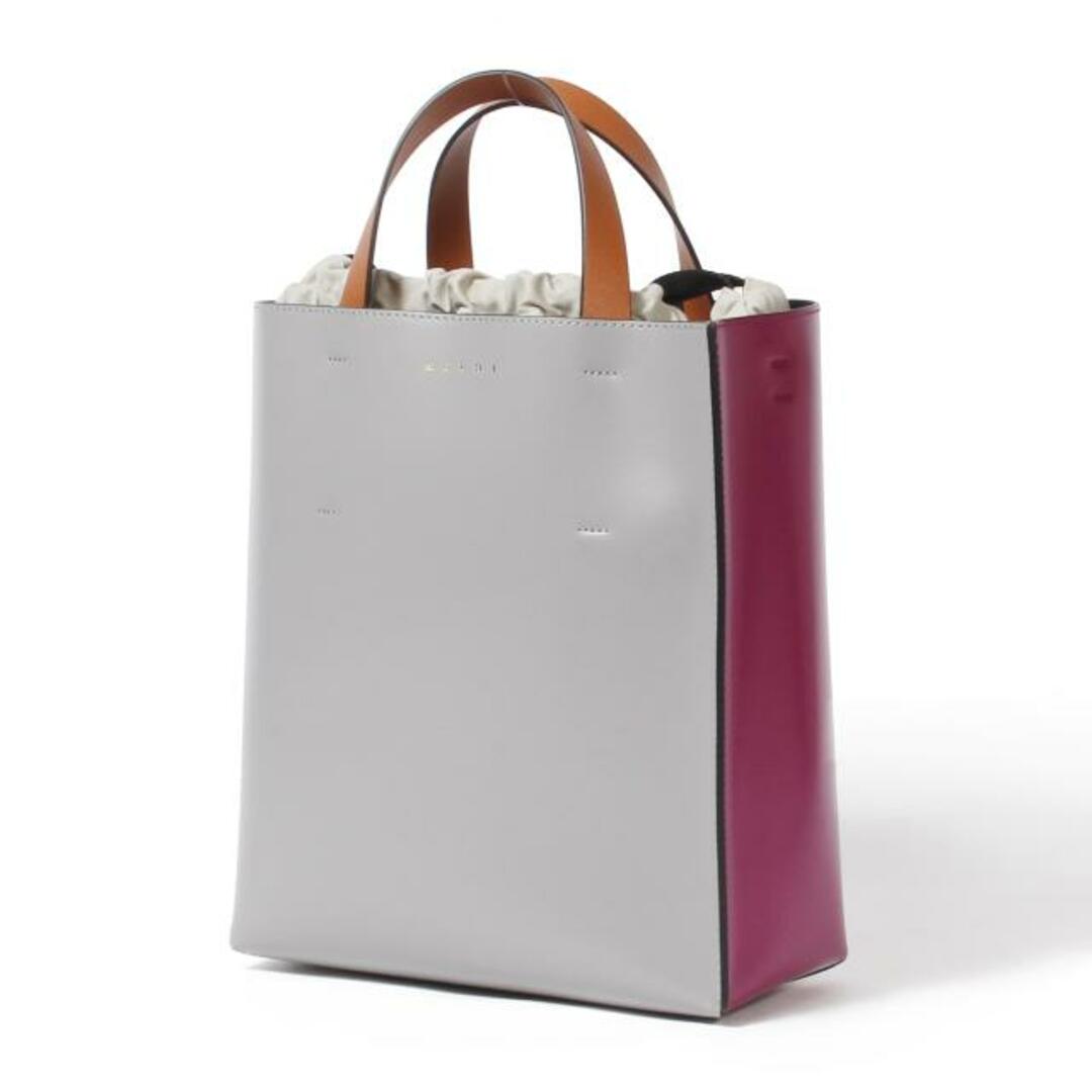 【新品未使用】 MARNI マルニ バッグ ハンドバッグ ショルダー カシス グレー MUSEO BAG SMALL SHMPV01TY3LV639