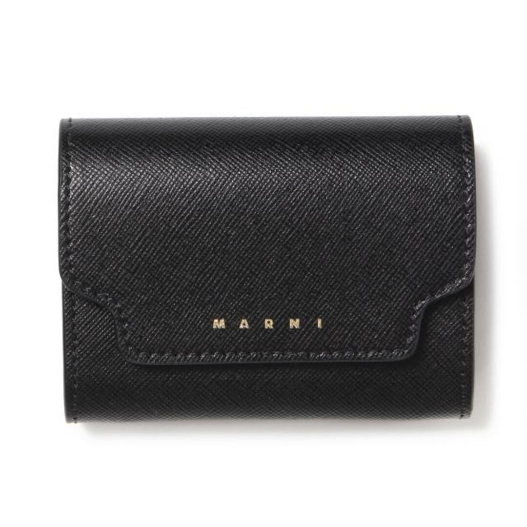 【新品未使用】 MARNI マルニ コインパース 小銭入れ ブラック COIN PURSE W/CARDS PFMO0072U0LV520