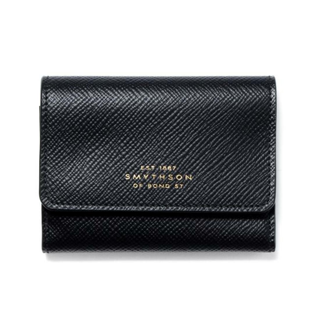 【新品未使用】 スマイソン SMYTHSON 財布 ウォレット 三つ折り PANAMA COMPACT PURSE 1029609