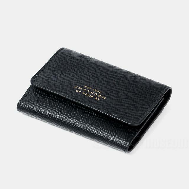 Smythson - 【新品未使用】 スマイソン SMYTHSON 財布 ウォレット 三