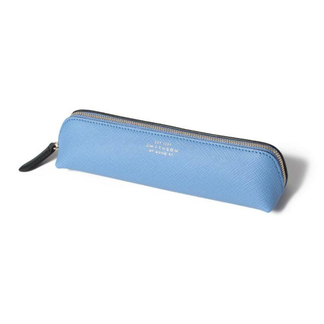 【新品未使用】 SMYTHSON スマイソン ペンケース 筆箱 PANAMA PENCIL CASE レザー ライトブルー 1029798