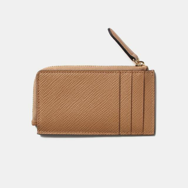 【新品未使用】 SMYTHSON スマイソン 財布 コインケース PANAMA 3CC FLAT COIN PURSE レザー ローズウッド 1029853