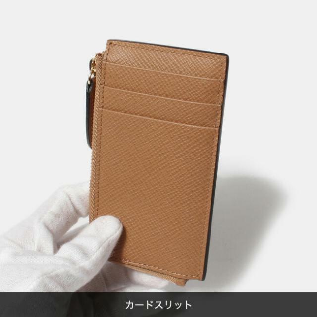 【新品未使用】 SMYTHSON スマイソン 財布 コインケース PANAMA 3CC FLAT COIN PURSE レザー ローズウッド 1029853