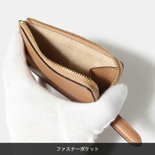 【新品未使用】 SMYTHSON スマイソン 財布 コインケース PANAMA 3CC FLAT COIN PURSE レザー ローズウッド 1029853