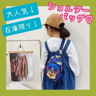 パウパトロール　チェイス　ショルダーバッグ　ボディバッグ　パウパトロールバッグ(その他)