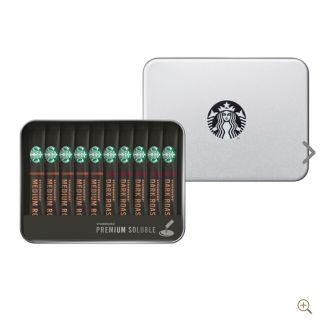 スターバックスコーヒー(Starbucks Coffee)の新品未開封スターバックスプレミアムソリュブルブラックスティックギフトスタバコーヒ(コーヒー)