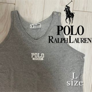 ポロラルフローレン(POLO RALPH LAUREN)のPOLO Ralph Lauren タンクトップ　グレー　ポロ　ラルフローレン(タンクトップ)