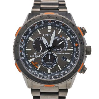 シチズン(CITIZEN)の【1年保証】シチズン CITIZEN プロマスター 腕時計 エコドライブ ステンレススチール  中古(腕時計(アナログ))